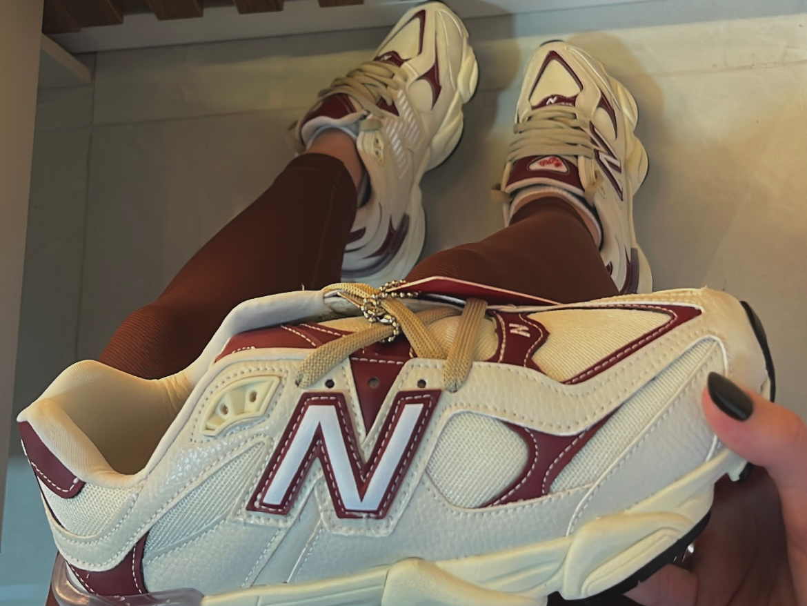 Tênis New balance bordo 
